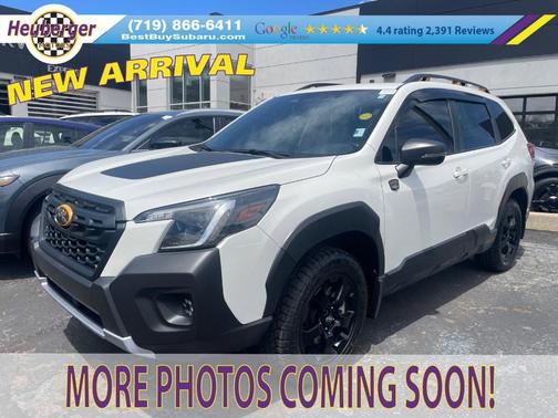 Crystal White Pearl 2022 Subaru Forester Wilderness