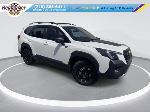 Crystal White Pearl 2022 Subaru Forester Wilderness