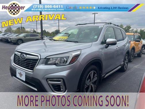Ice Silver Metallic 2019 Subaru Forester Touring
