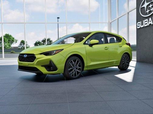 Yellow 2026 Subaru Impreza Sport