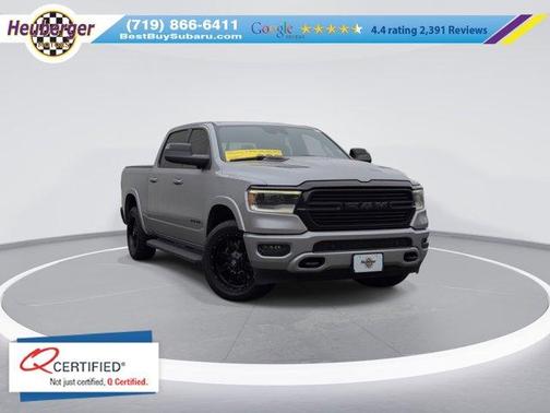 Billet Silver Metallic Clearcoat 2021 RAM 1500 Laramie