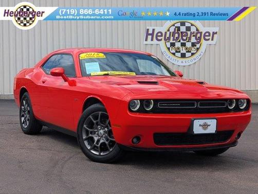 Go Mango! 2018 Dodge Challenger GT