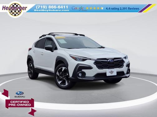 Crystal White Pearl 2025 Subaru Crosstrek Limited