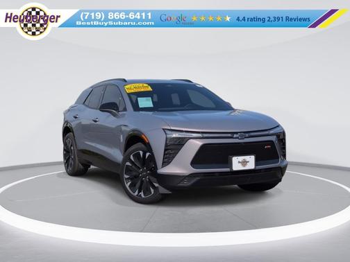 Galaxy Gray Metallic 2024 Chevrolet Blazer EV eAWD RS