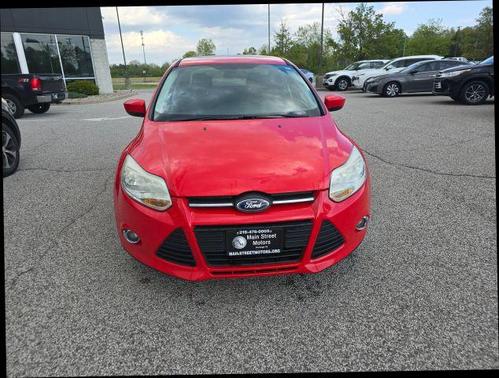 Red 2012 Ford Focus SE