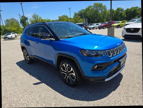 Blue 2022 Jeep Compass Limited