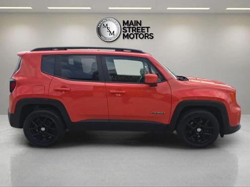 Orange 2021 Jeep Renegade Latitude