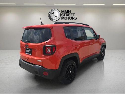 Orange 2021 Jeep Renegade Latitude