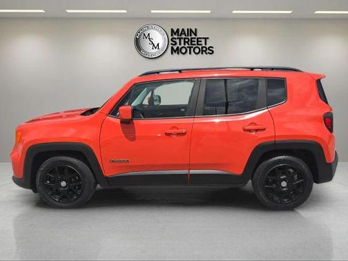 Orange 2021 Jeep Renegade Latitude