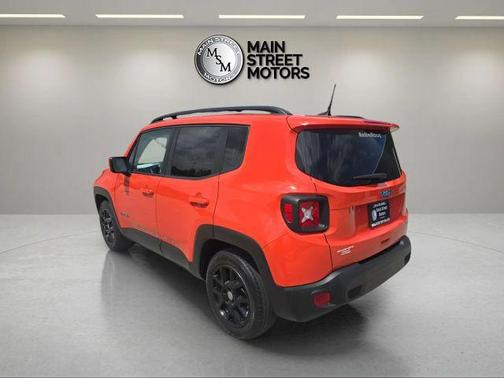 Orange 2021 Jeep Renegade Latitude