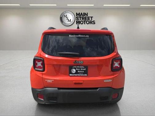 Orange 2021 Jeep Renegade Latitude