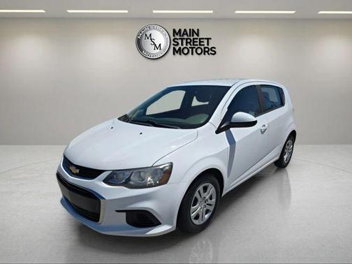White 2017 Chevrolet Sonic LT