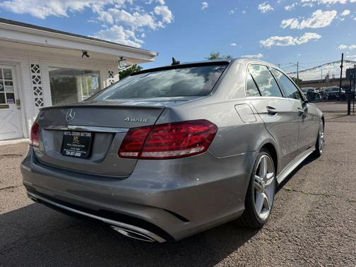 Silver 2014 Mercedes-Benz E-Class E 350 4MATIC Sedan 4D