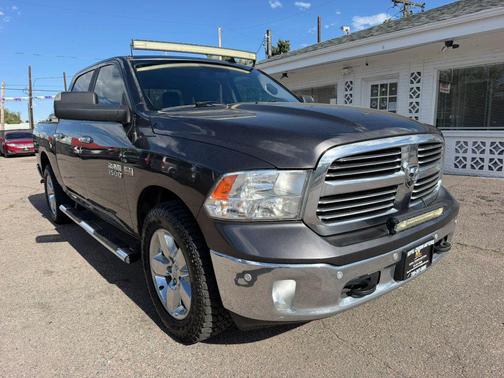 Granite Crystal Metallic Clearcoat 2017 RAM 1500 Big Horn