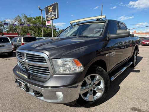 Granite Crystal Metallic Clearcoat 2017 RAM 1500 Big Horn