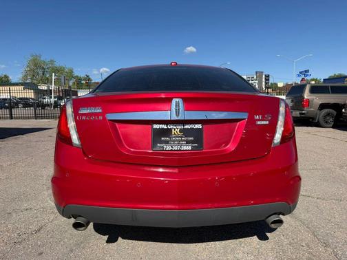Red 2011 Lincoln MKS Base