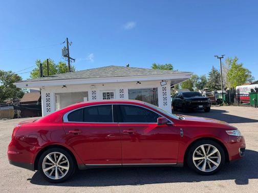 Red 2011 Lincoln MKS Base