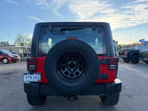 Firecracker Red Clear Coat 2015 Jeep Wrangler Unlimited Sport