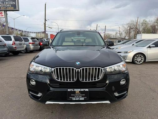 Black 2016 BMW X3 xDrive28i