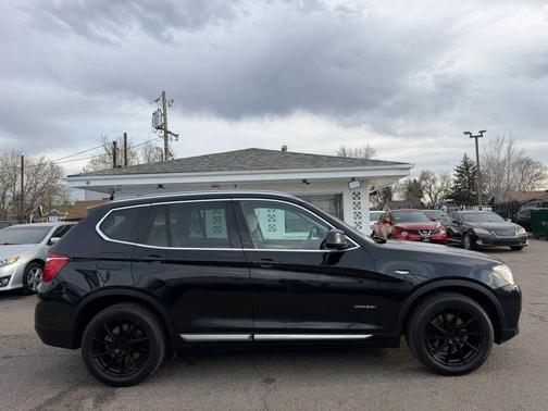 Black 2016 BMW X3 xDrive28i