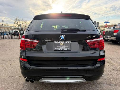 Black 2016 BMW X3 xDrive28i
