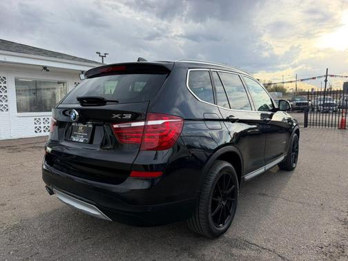 Black 2016 BMW X3 xDrive28i
