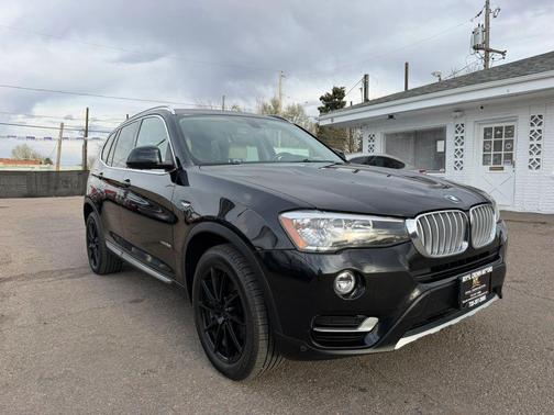 Black 2016 BMW X3 xDrive28i
