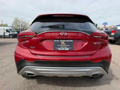 Magnetic Red 2017 INFINITI QX30 Premium