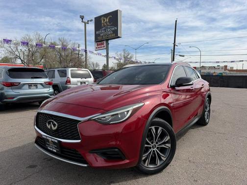 Magnetic Red 2017 INFINITI QX30 Premium