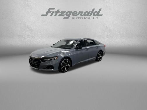 Gray 2022 Honda Accord Hybrid Sport