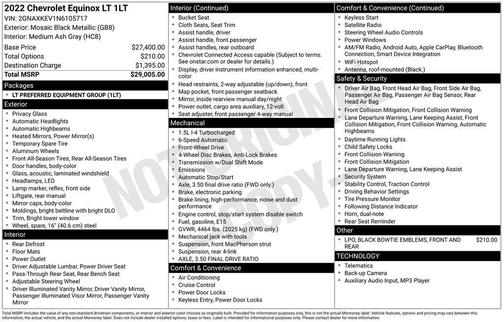 2022 Chevrolet Equinox 1LT