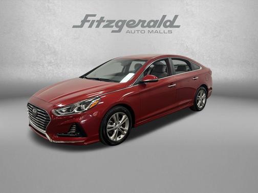 Scarlet Red 2018 Hyundai SONATA SEL