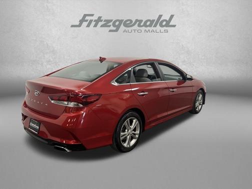 Scarlet Red 2018 Hyundai SONATA SEL