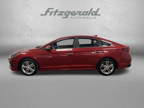 Scarlet Red 2018 Hyundai SONATA SEL