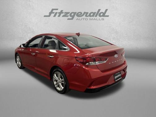 Scarlet Red 2018 Hyundai SONATA SEL