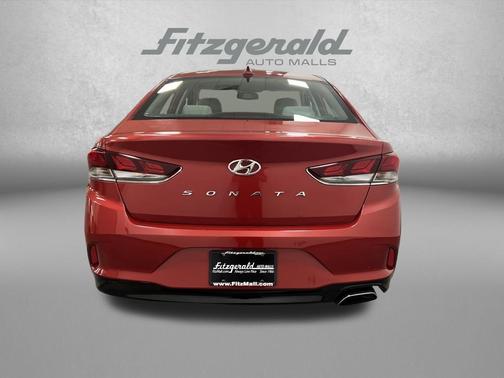 Scarlet Red 2018 Hyundai SONATA SEL