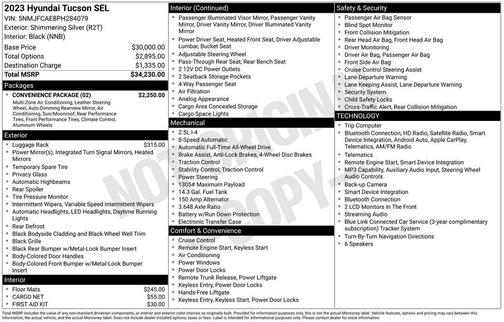 2023 Hyundai TUCSON SEL