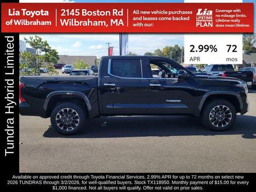 2026 Toyota Tundra Hybrid Limited