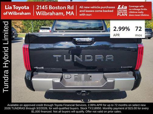 2026 Toyota Tundra Hybrid Limited