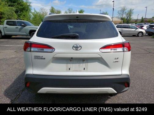 Wind Chill Pearl 2022 Toyota Corolla Cross LE