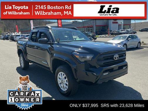 Black 2025 Toyota Tacoma SR5