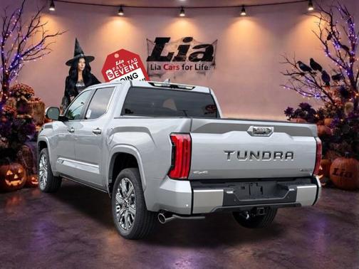 Silver 2026 Toyota Tundra Hybrid Capstone