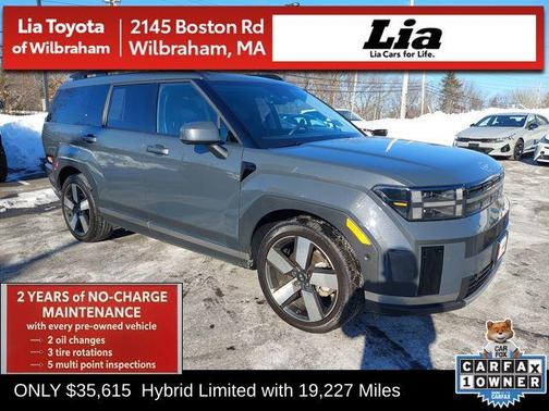 Ecotronic Gray 2025 Hyundai SANTA FE Limited