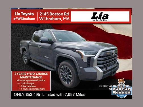 Magnetic Gray Metallic 2025 Toyota Tundra Limited