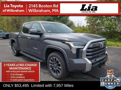 Magnetic Gray Metallic 2025 Toyota Tundra Limited