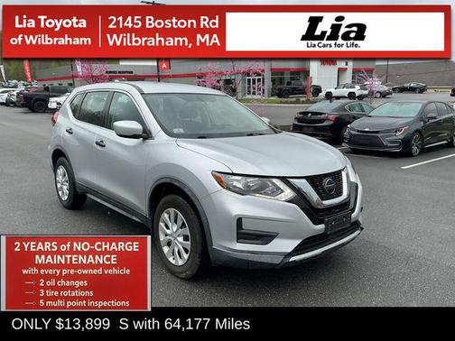 Brilliant Silver 2018 Nissan Rogue S