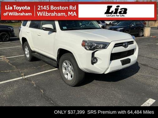 White 2022 Toyota 4Runner SR5 Premium