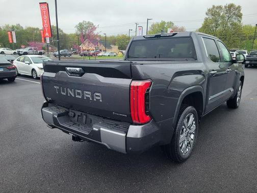 Magnetic Gray Metallic 2025 Toyota Tundra Hybrid Capstone