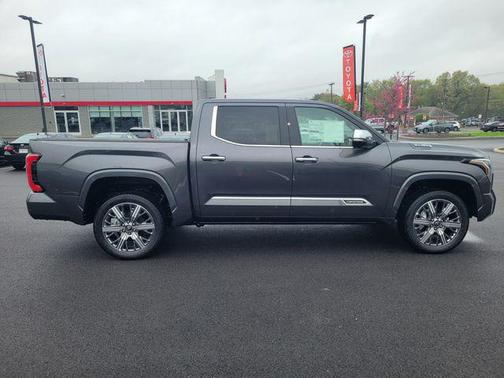 Magnetic Gray Metallic 2025 Toyota Tundra Hybrid Capstone