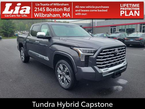 Magnetic Gray Metallic 2025 Toyota Tundra Hybrid Capstone